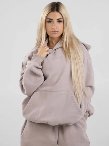 lady on hoodie